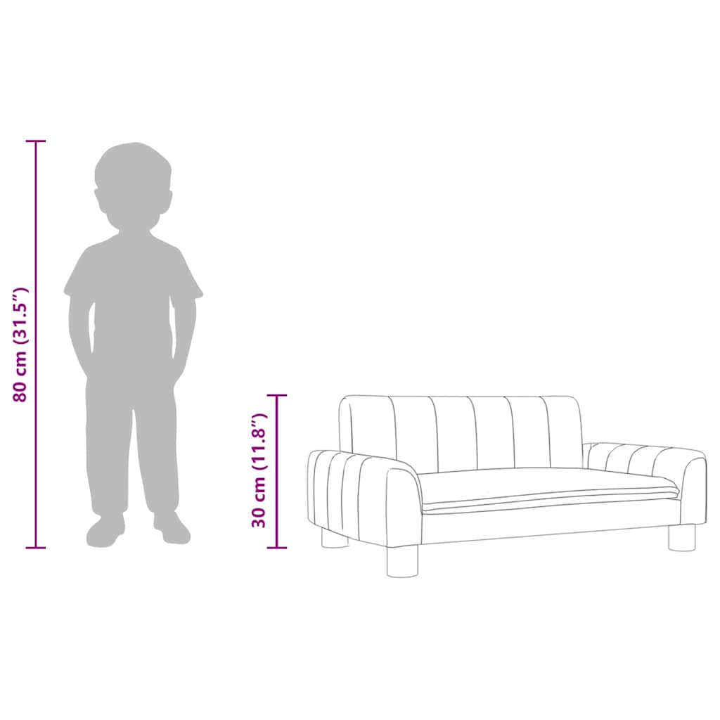 Sofá Para Niños De Tela