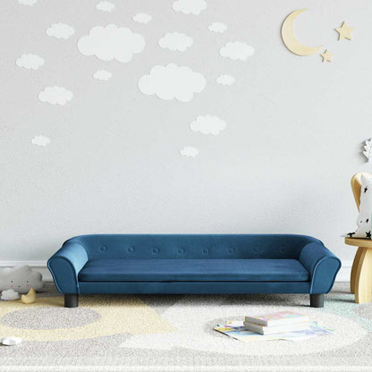 Sofá Para Niños De Terciopelo
