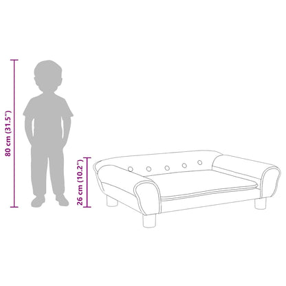 Sofá Para Niños De Terciopelo