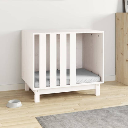 Caseta Para Perros Madera Maciza De Pino
