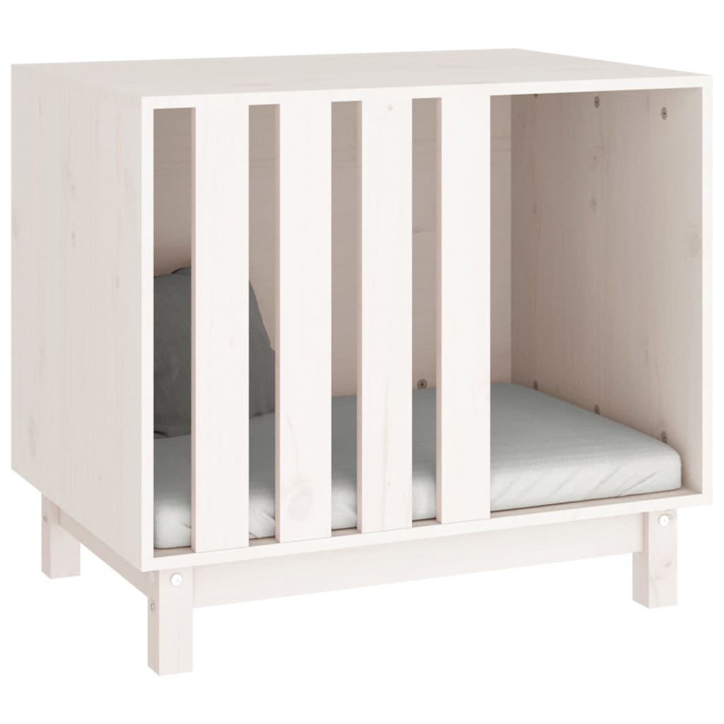 Caseta Para Perros Madera Maciza De Pino