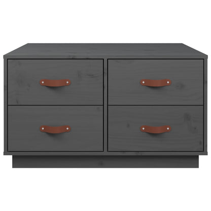 Mesa De Centro De Madera Maciza De Pino 80X80X45 Cm