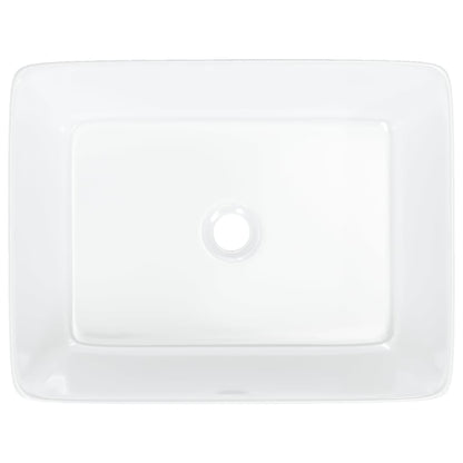Lavabo Rectangular De Cerámica