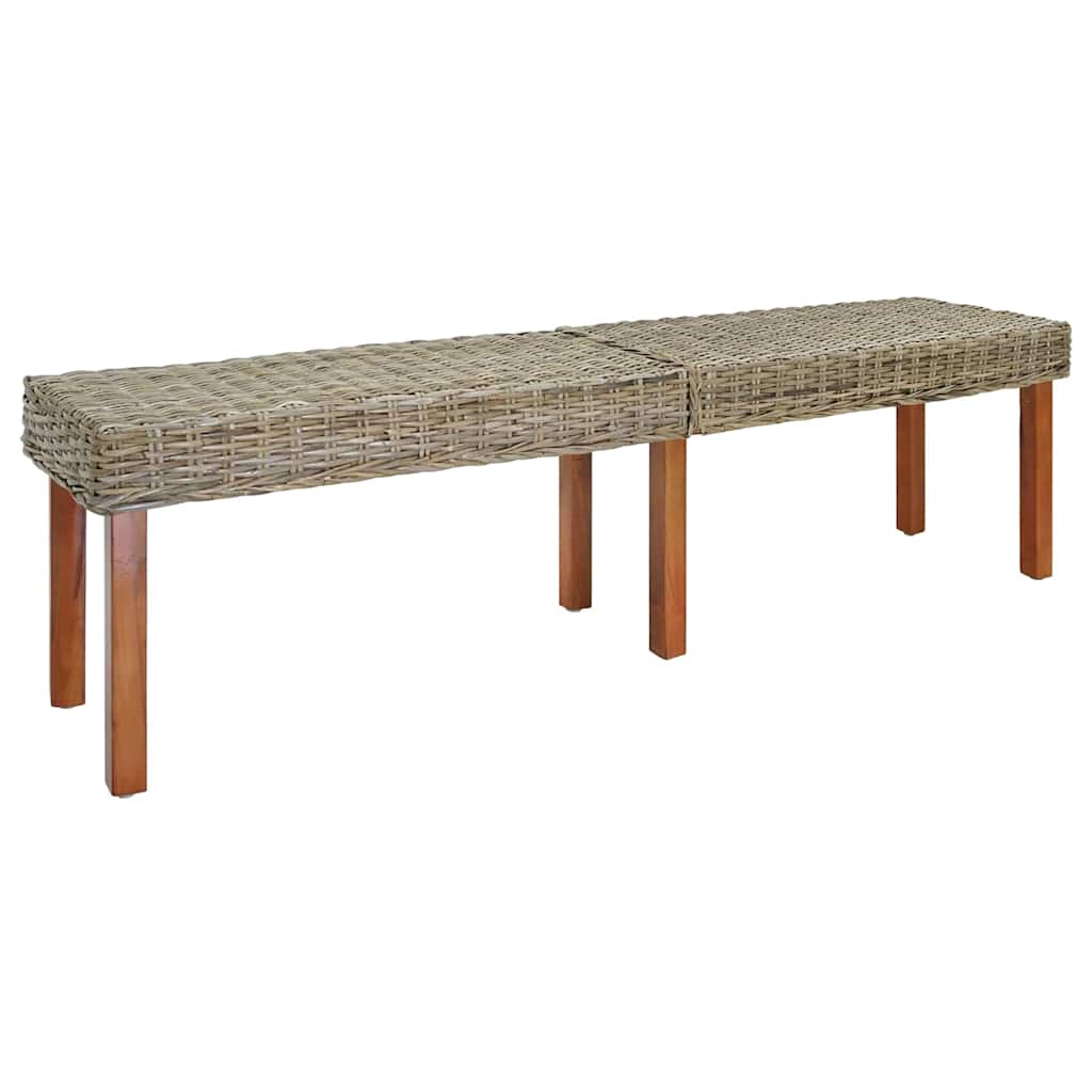 Banco 160 X 35 X 45 Cm Madera De Mango Maciza