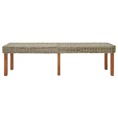 Banco 160 X 35 X 45 Cm Madera De Mango Maciza