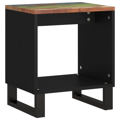 Mesa De Centro Madera Reciclada Y Contrachapada 40X31X46 Cm