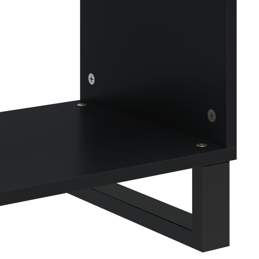 Mesa De Centro Madera Reciclada Y Contrachapada 40X31X46 Cm