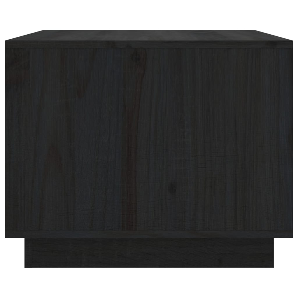 Mesa De Centro Madera Maciza De Pino 80X50X40 Cm