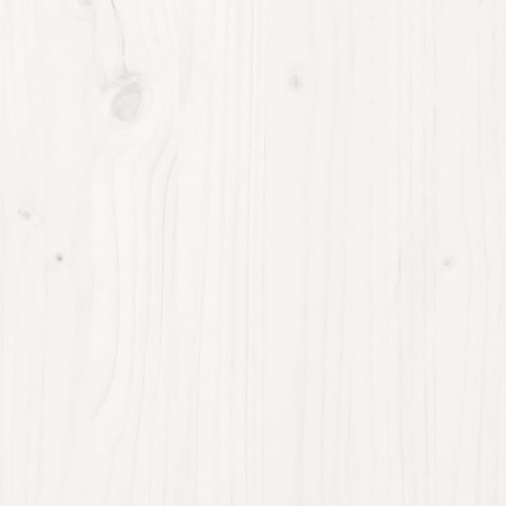 Escritorio De Madera Maciza De Pino 110X50X93 Cm
