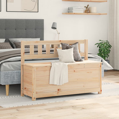 Banco De Madera Maciza De Pino 110X41X76,5 Cm