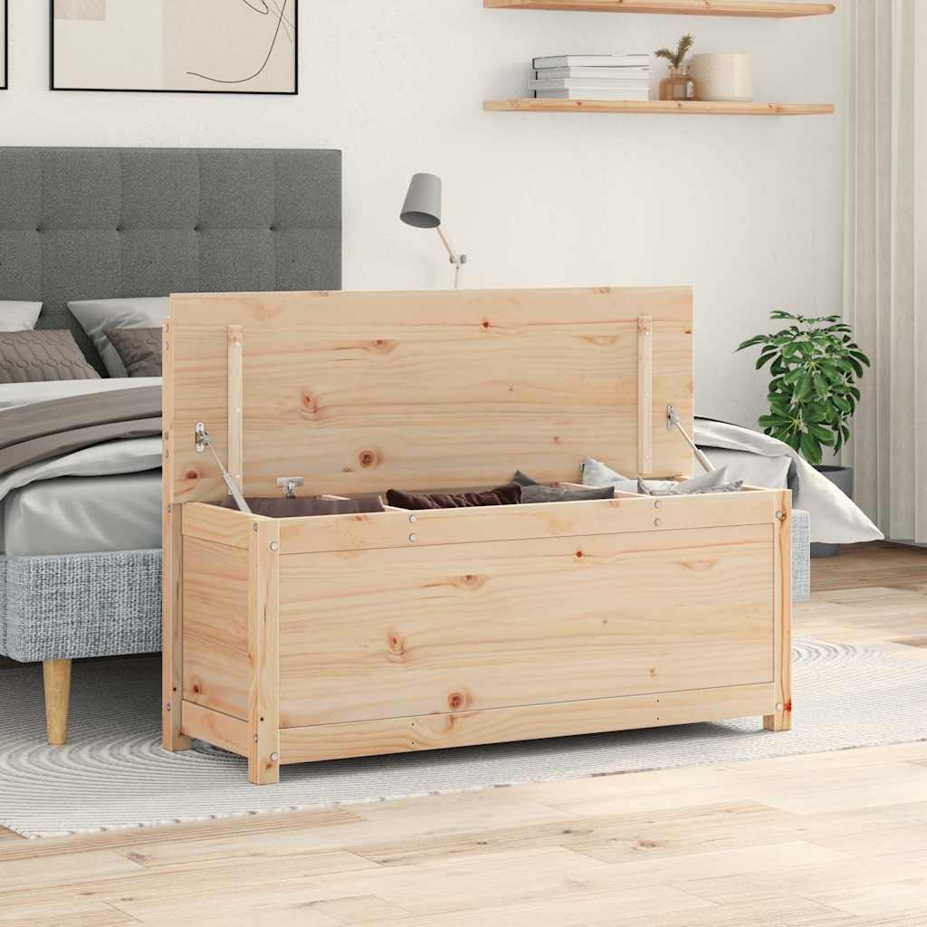 Banco De Madera Maciza De Pino 110X41X76,5 Cm