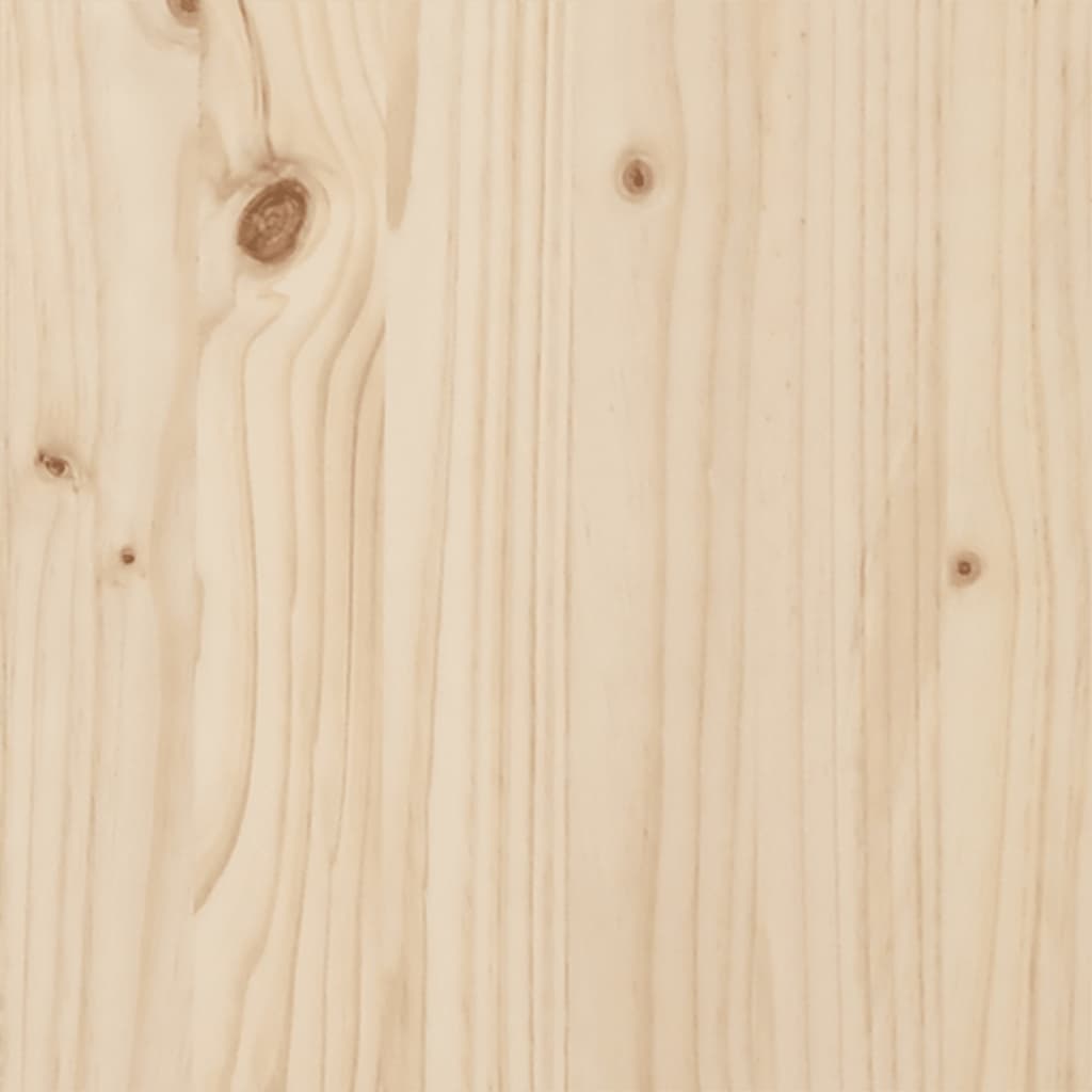 Banco De Madera Maciza De Pino 110X41X76,5 Cm