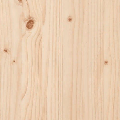 Banco De Madera Maciza De Pino 110X41X76,5 Cm