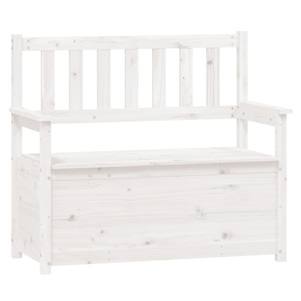 Banco De Madera Maciza De Pino 112,5X51,5X96,5 Cm