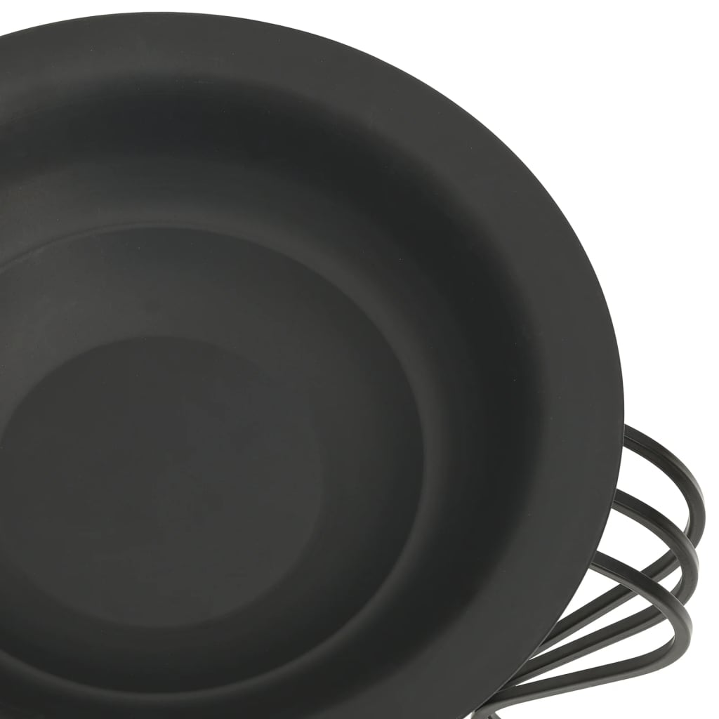 Brasero Con Atizador Acero 49 Cm
