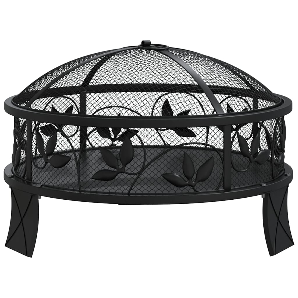 Brasero Con Atizador Acero Xxl 50 Cm
