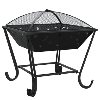 Brasero Con Atizador Acero Xxl 50 Cm