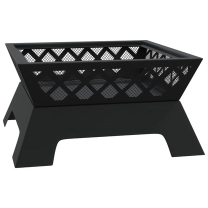 Brasero Con Atizador Acero Xxl 50 Cm