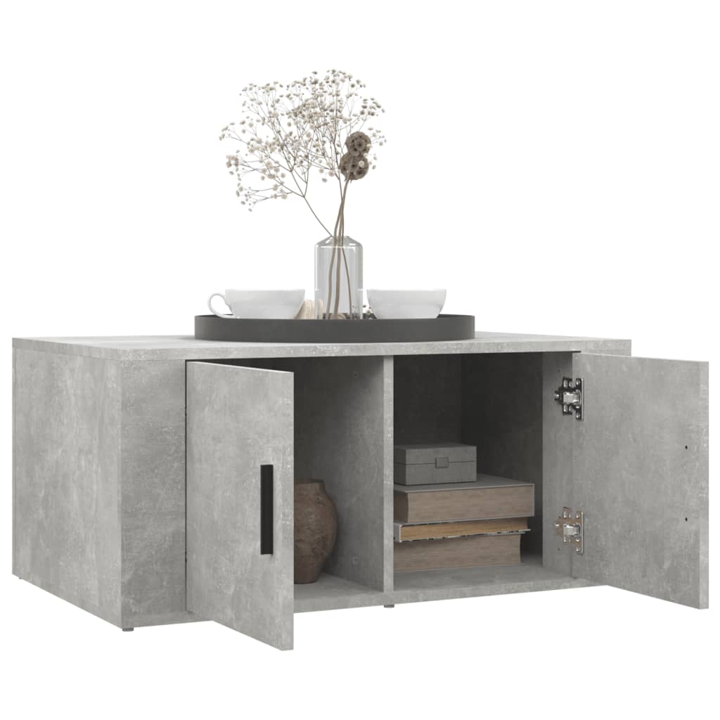 Mesa De Centro Madera Contrachapada 80X50X36 Cm