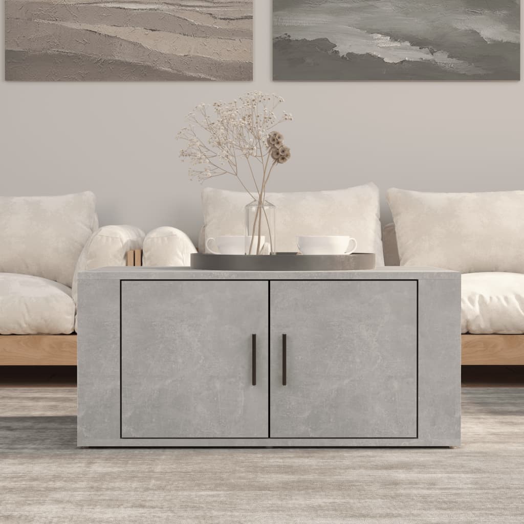 Mesa De Centro Madera Contrachapada 80X50X36 Cm