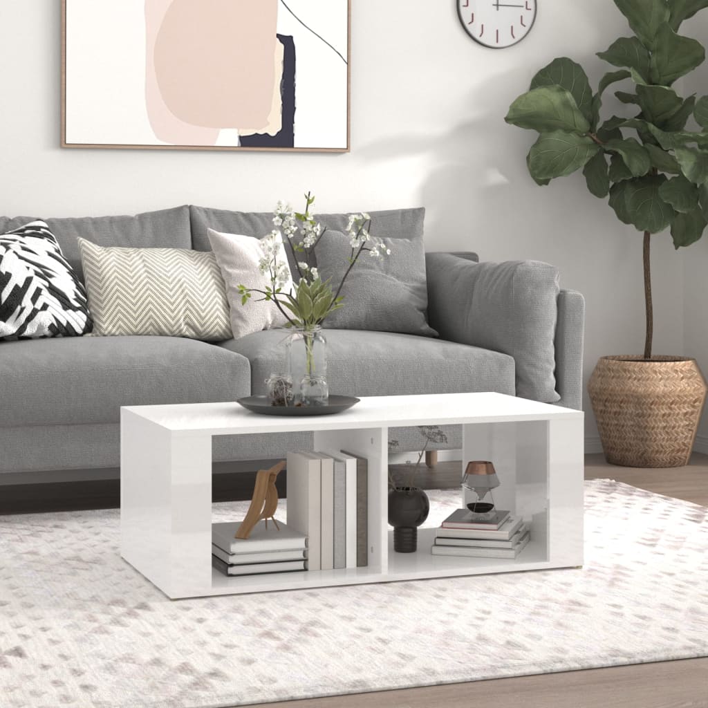 Mesa De Centro Madera Contrachapada 100X50X36 Cm