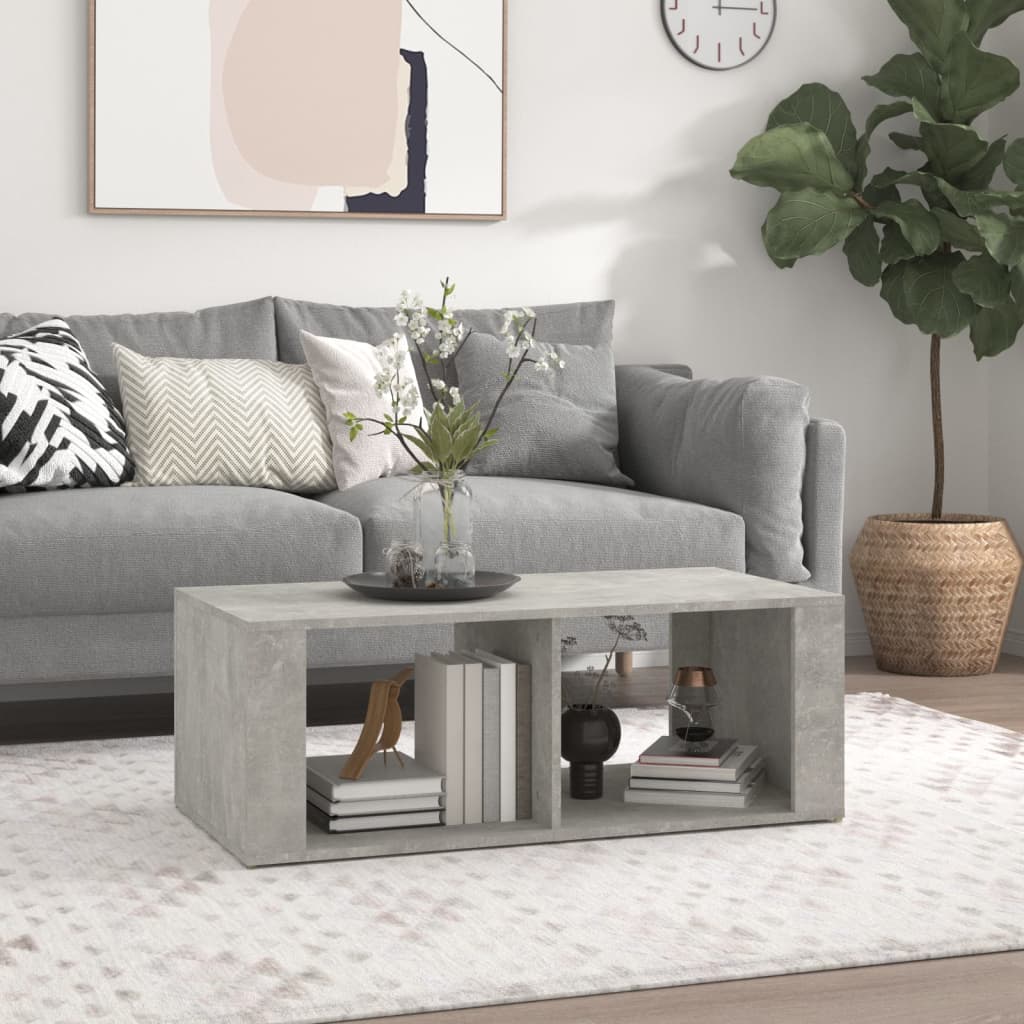 Mesa De Centro Madera Contrachapada 100X50X36 Cm