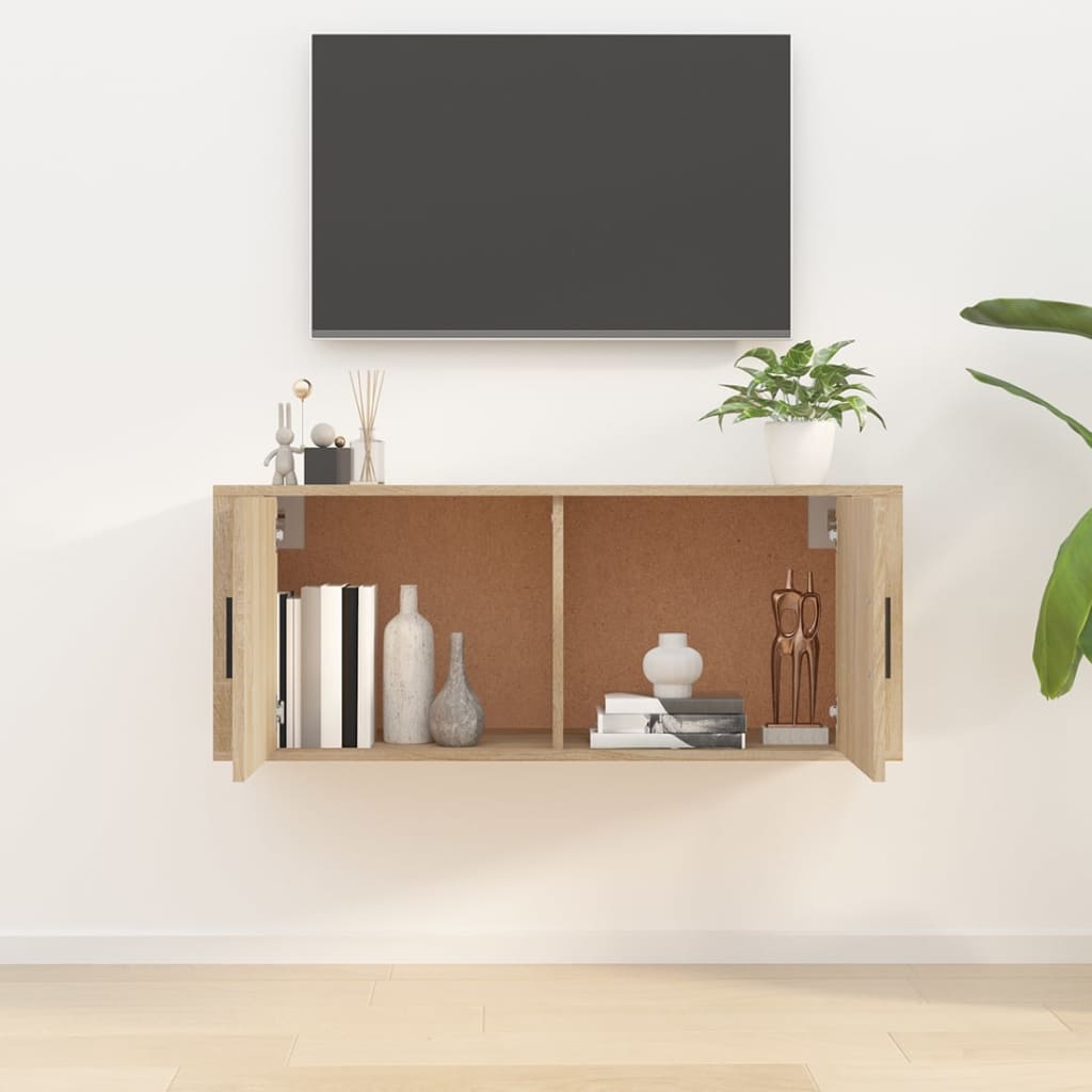 Mueble Para Tv De Pared 100X34,5X40 Cm