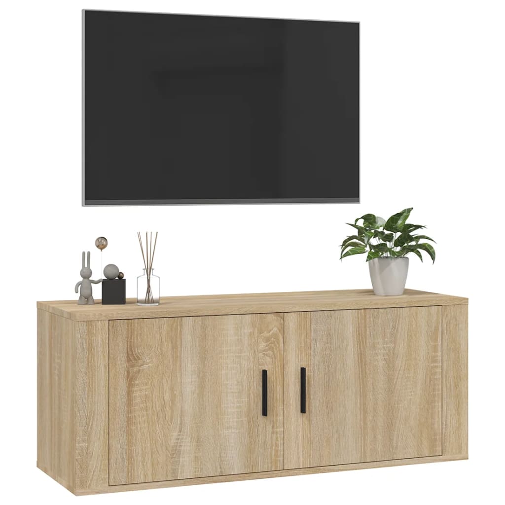 Mueble Para Tv De Pared 100X34,5X40 Cm