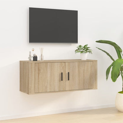 Mueble Para Tv De Pared 100X34,5X40 Cm