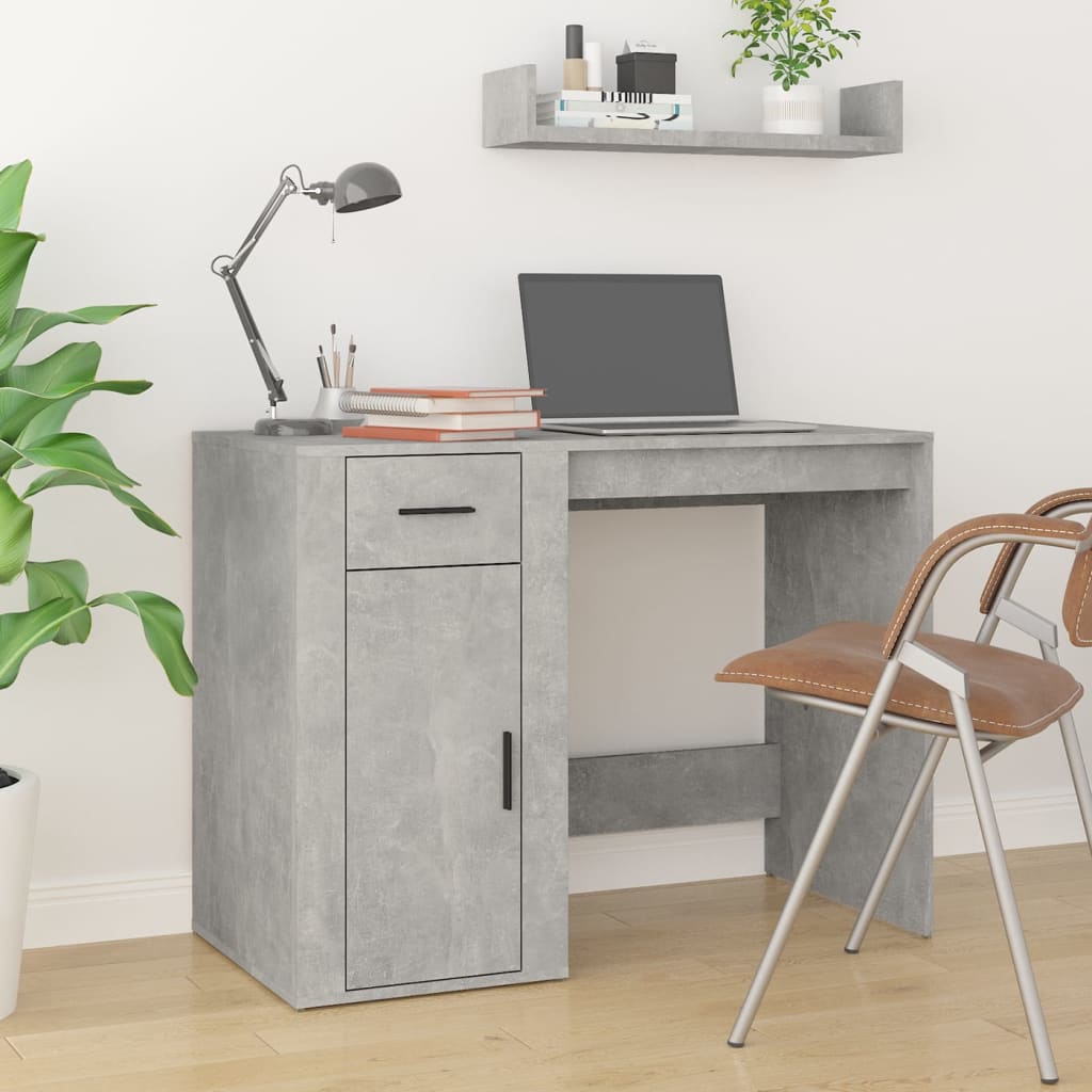 Escritorio De Madera De Ingeniería 100X49X75 Cm