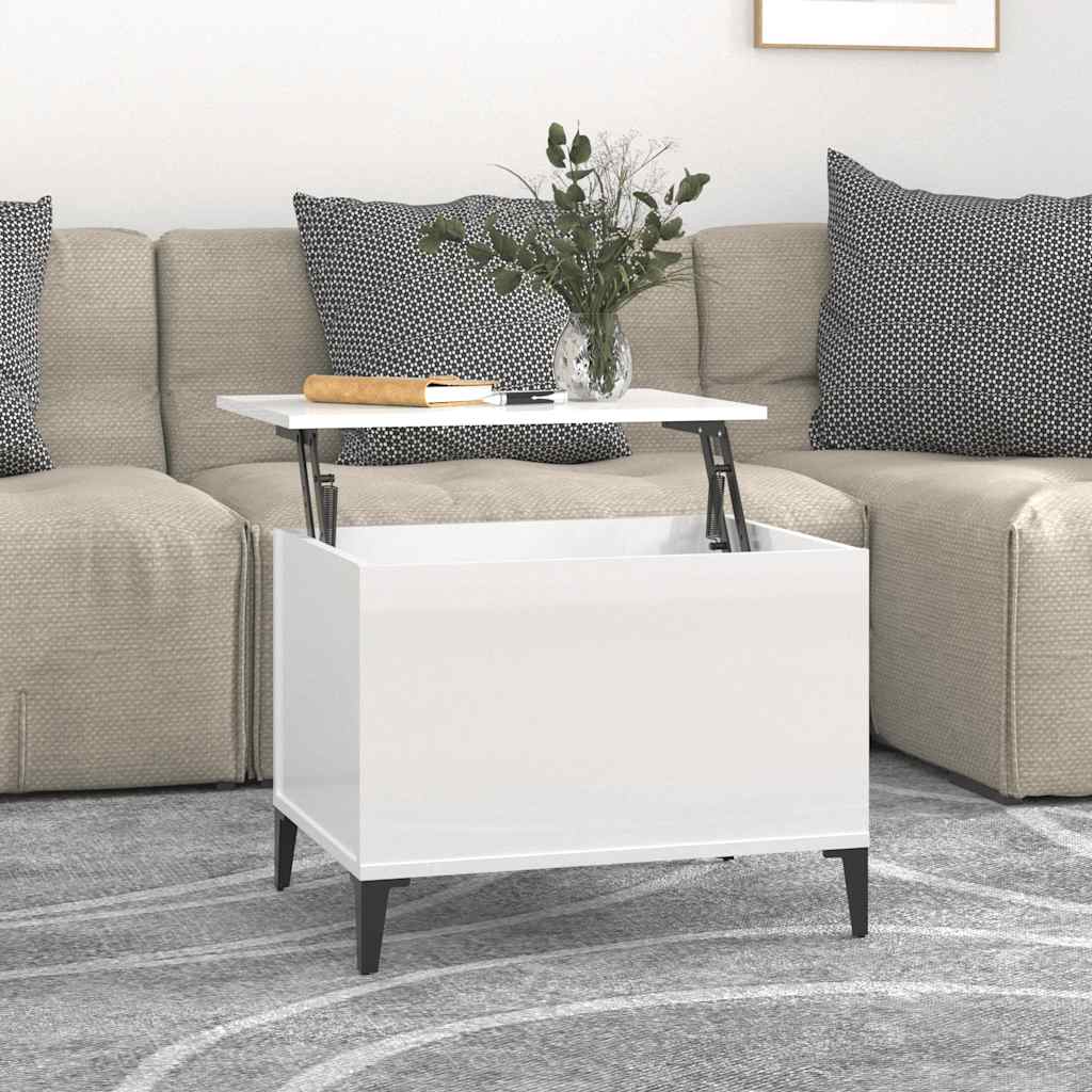 Mesa De Centro Madera Contrachapada 60X44,5X45 Cm