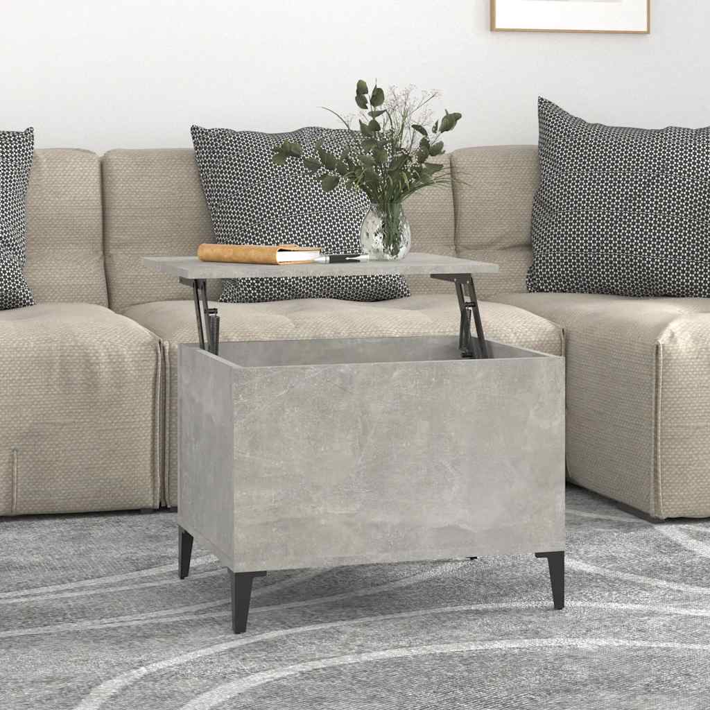 Mesa De Centro Madera Contrachapada 60X44,5X45 Cm
