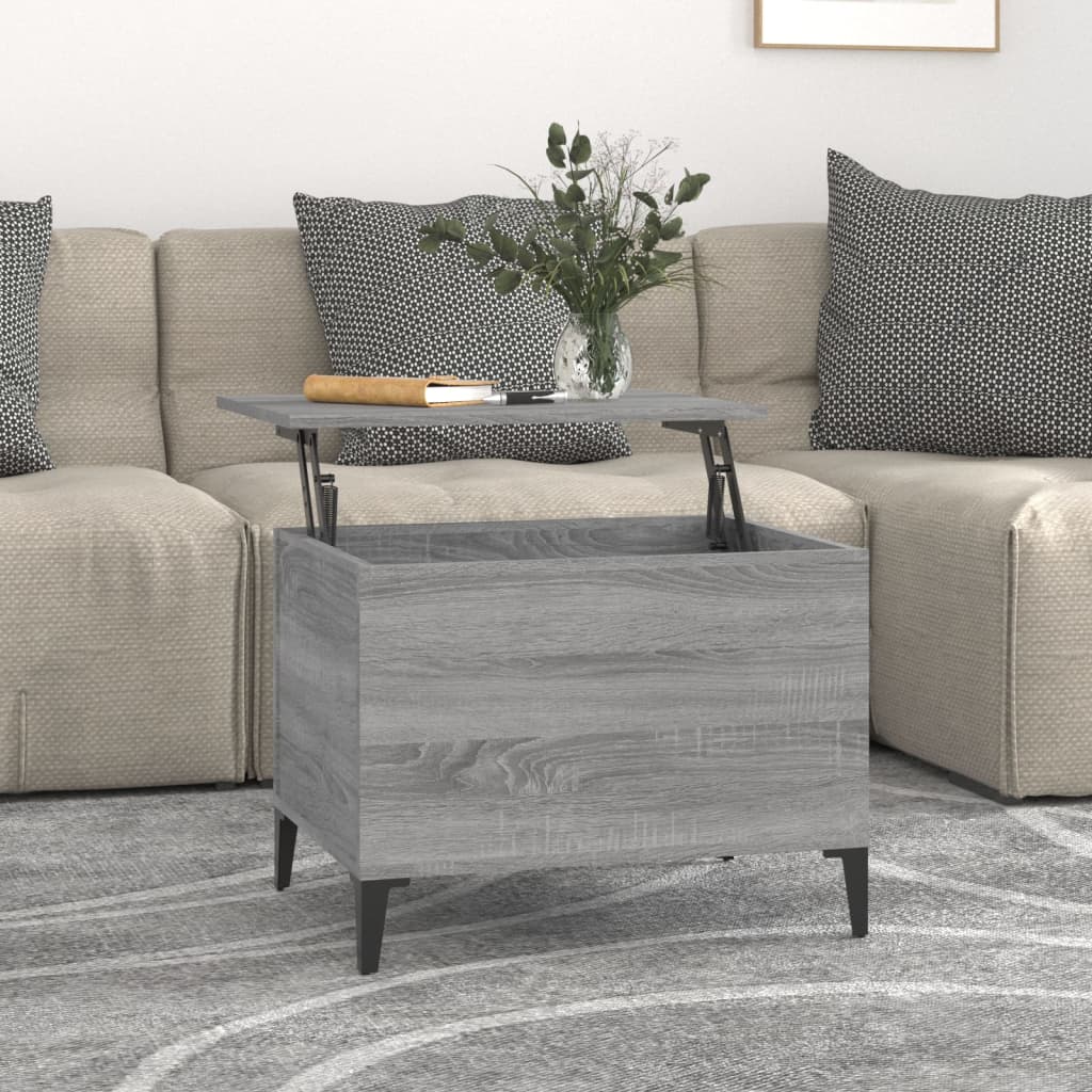 Mesa De Centro Madera Contrachapada 60X44,5X45 Cm