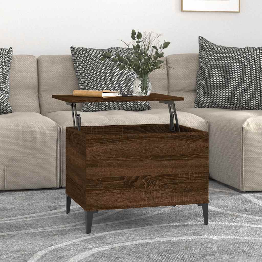 Mesa De Centro Madera Contrachapada 60X44,5X45 Cm