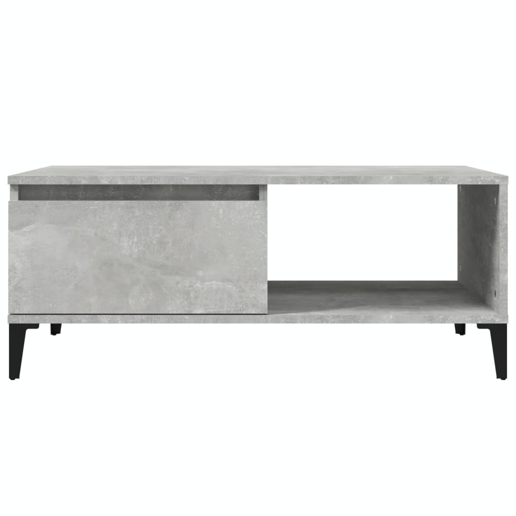 Mesa De Centro Madera Contrachapada 90X50X36,5 Cm