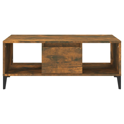 Mesa De Centro Madera Contrachapada 90X50X36,5 Cm