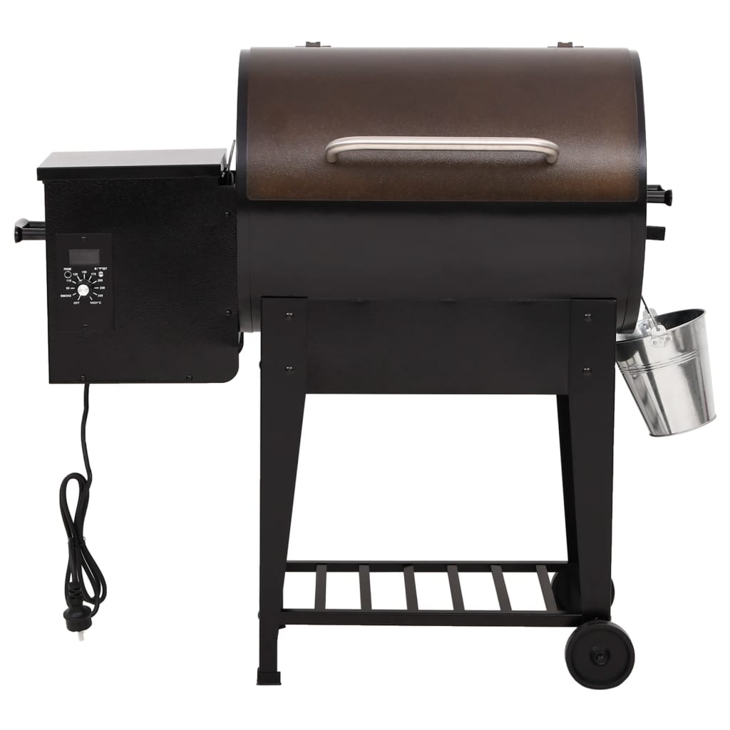 Barbacoa De Pellets Inferior Hierro Negro 94 Cm