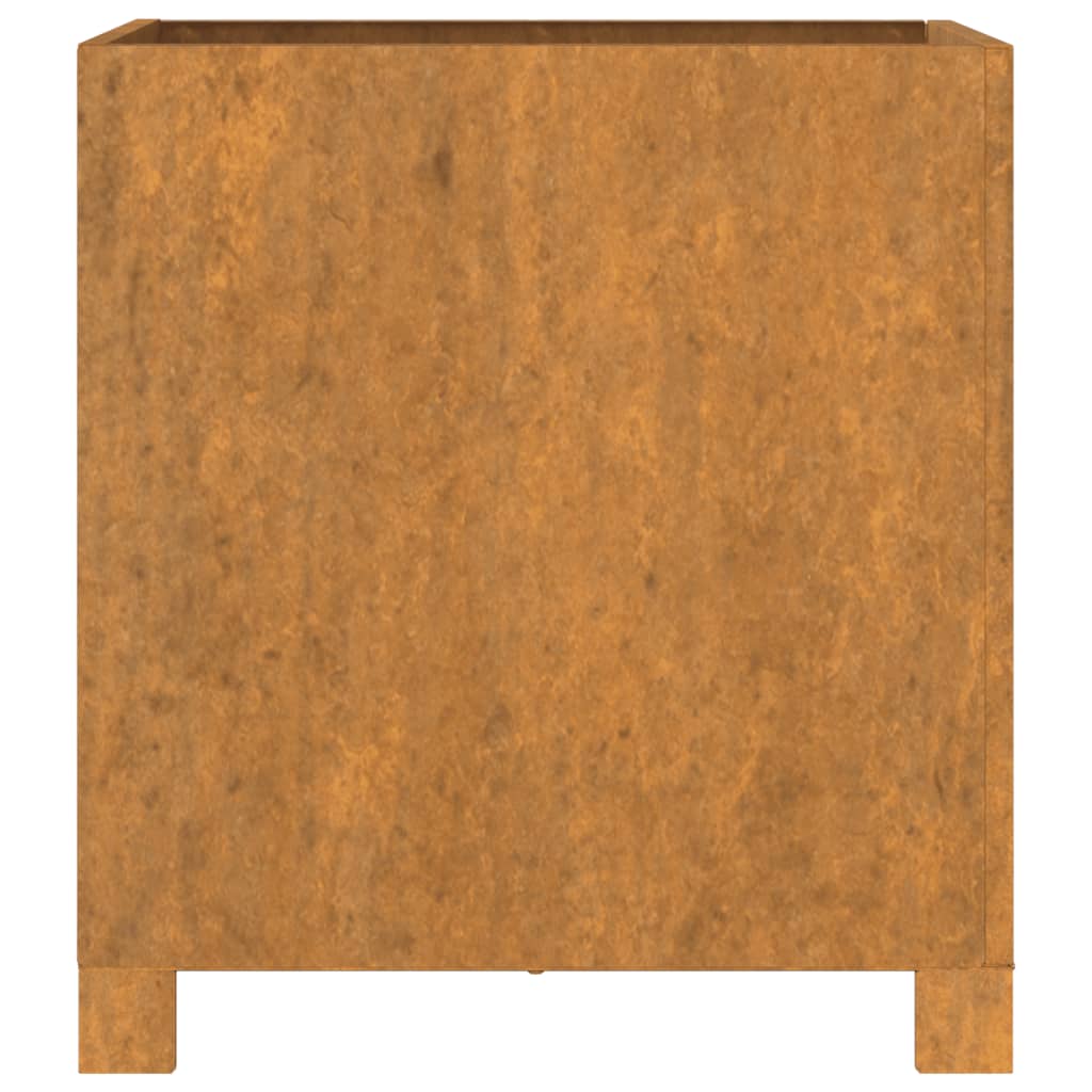Jardineras Con Patas 2 Uds Acero Corten Oxidado