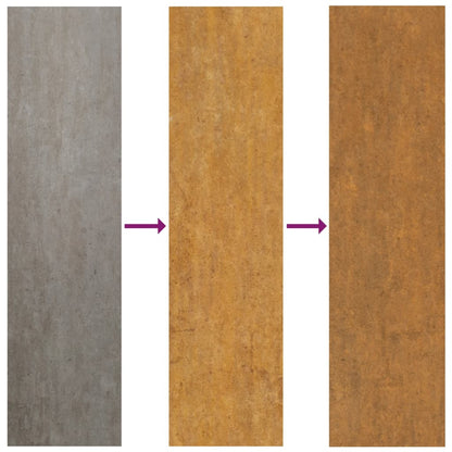 Jardineras Con Patas 2 Uds Acero Corten Oxidado