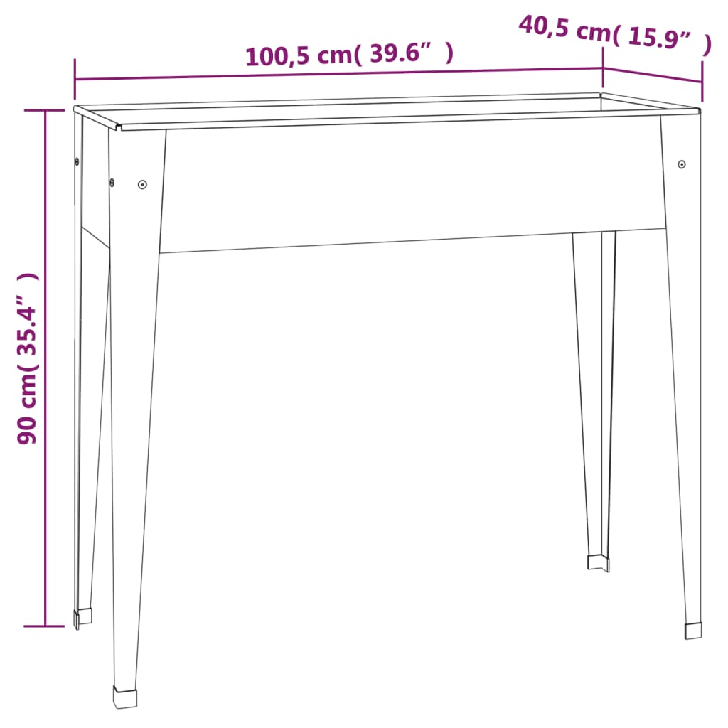 Jardineras 2 Unidades Acero Galvanizado
