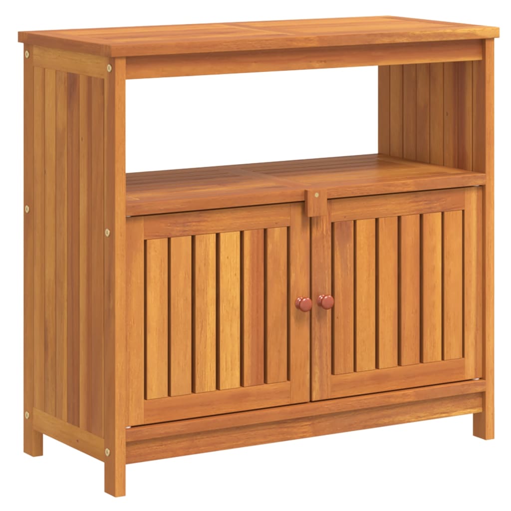 Mesa Consola De Jardín Madera Maciza Acacia