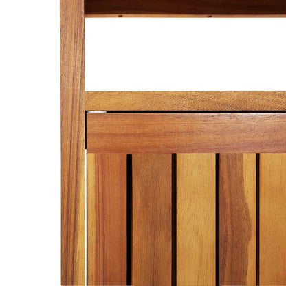 Mesa Consola De Jardín Madera Maciza Acacia