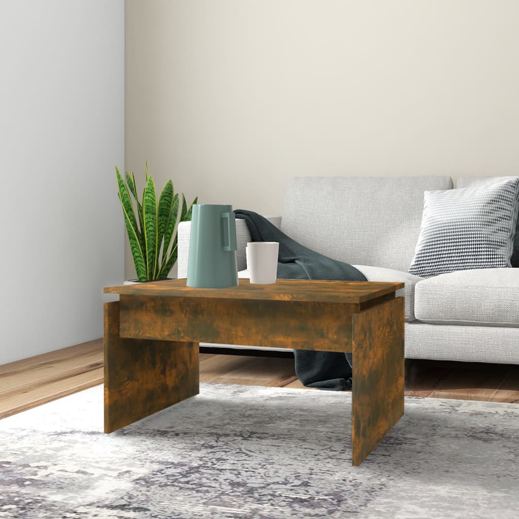 Mesa De Centro Madera De Ingeniería 68X50X38 Cm