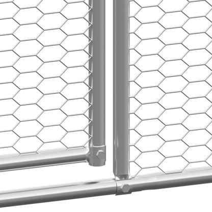 Jaula Gallinero De Exterior De Acero Galvanizado