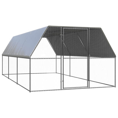 Jaula Gallinero De Exterior De Acero Galvanizado