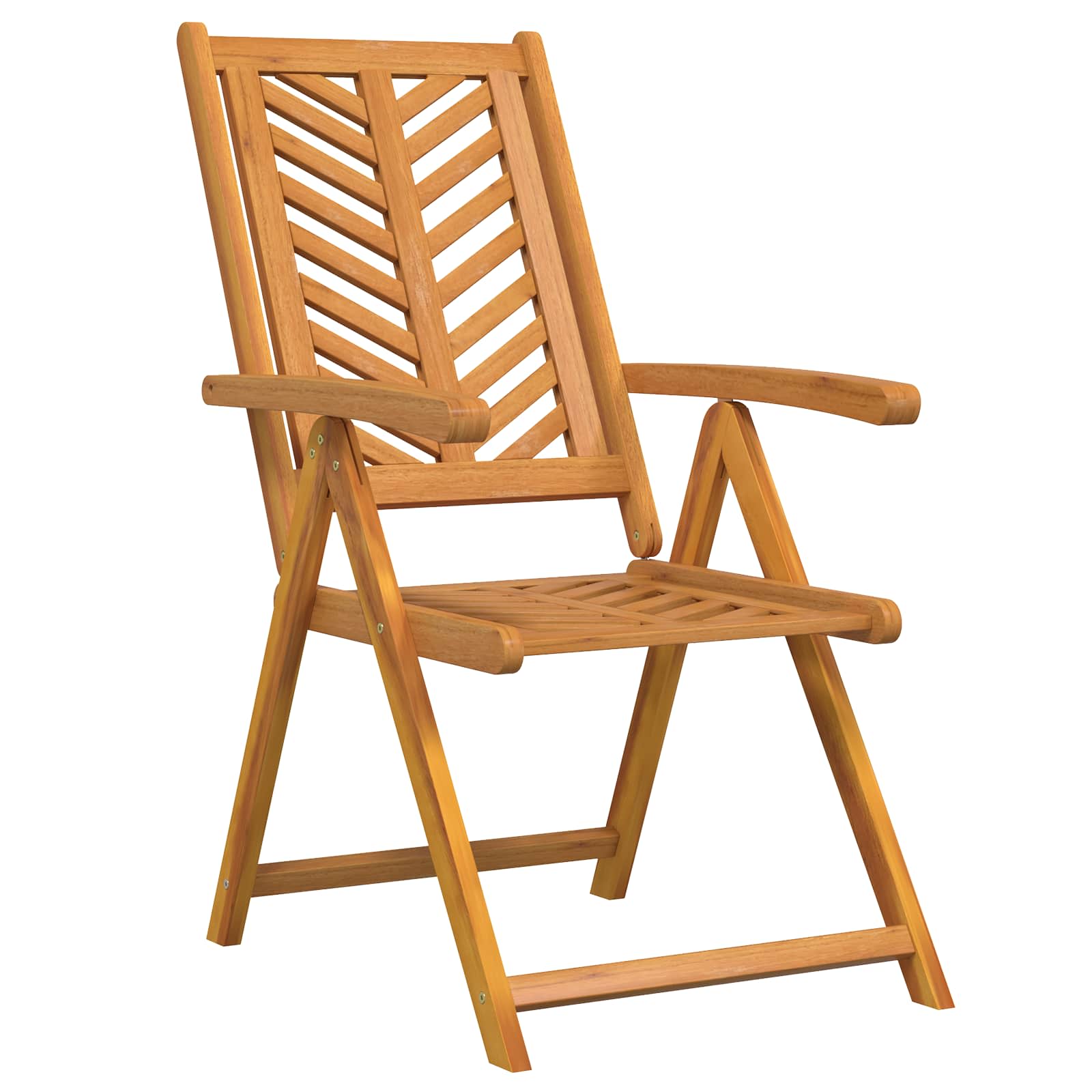 Conjunto De Comedor De Jardín 3 Pcs Marrón