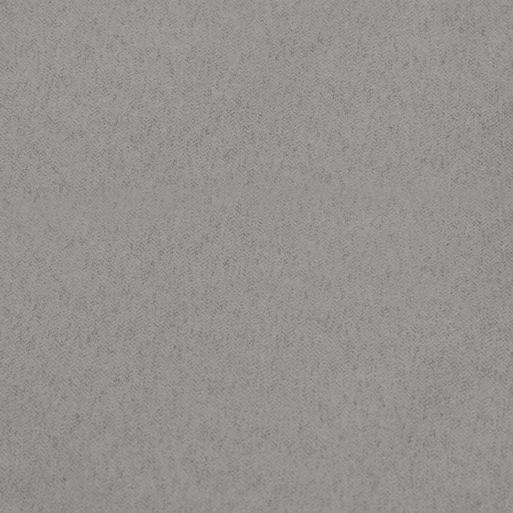 Sillón De Lactancia Con Taburete Tela Gris Claro