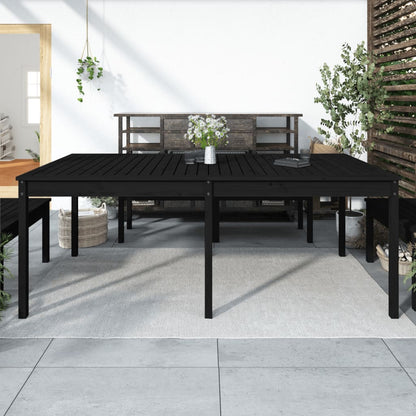 Mesa De Jardín Madera Maciza De Pino 159,5X82,5X76 Cm