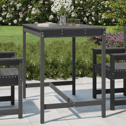 Mesa De Jardín Madera Maciza 159,5X82,5X110 Cm