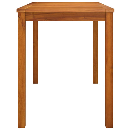 Mesa De Jardín Madera Maciza De Acacia 110X55X67 Cm